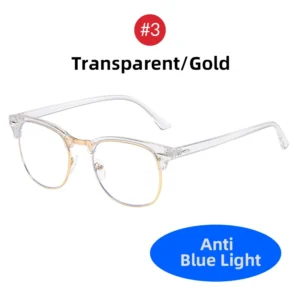 lunette homme transparente