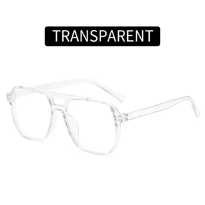 lunettes transparentes confortables