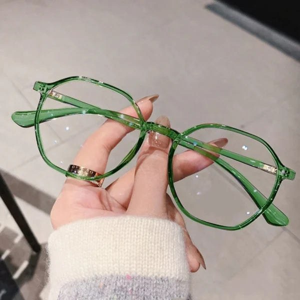 lunettes de vue vertes élégantes