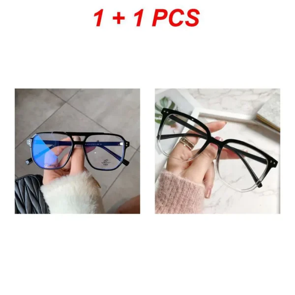 lunettes claires sophistiquées