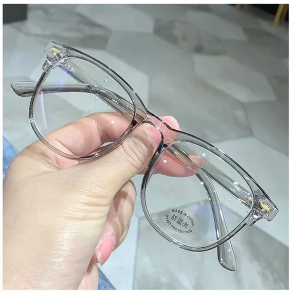 lunettes anti-lumière bleue transparentes