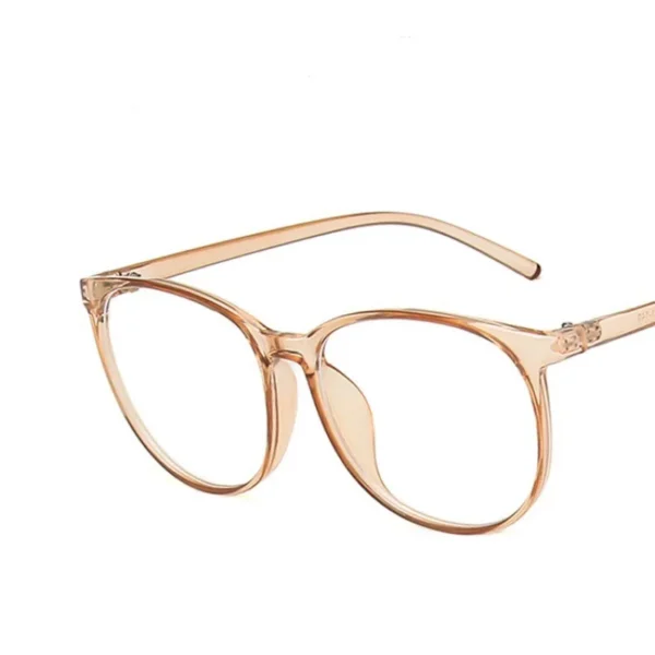 lunettes marron stylées