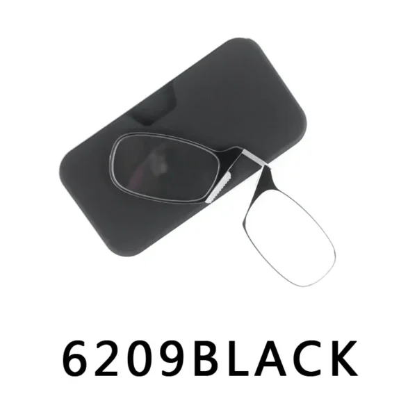 étui lunettes noir élégant