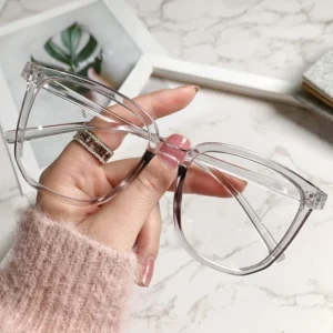 lunettes originales roses